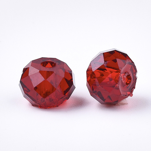 PandaHall Transparent Resin Beads, Faceted, Rondelle, FireBrick, 7.5~8x5~5.5mm, Hole: 1.5mm Resin Rondelle Red
PandaHall Transparent Resin Beads, Faceted, Rondelle, FireBrick, 7.5~8x5~5.5mm, Hole: 1.5mm Resin Rondelle Red