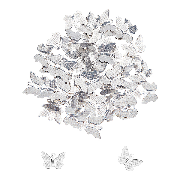 PandaHall UNICRAFTALE about 100pcs Butterfly Pattern Charms Stainless Steel Pendant Metal Charm 1mm Small Hole Butterfly Pendants for...
PandaHall UNICRAFTALE about 100pcs Butterfly Pattern Charms Stainless Steel Pendant Metal Charm 1mm Small Hole Butterfly Pendants for...