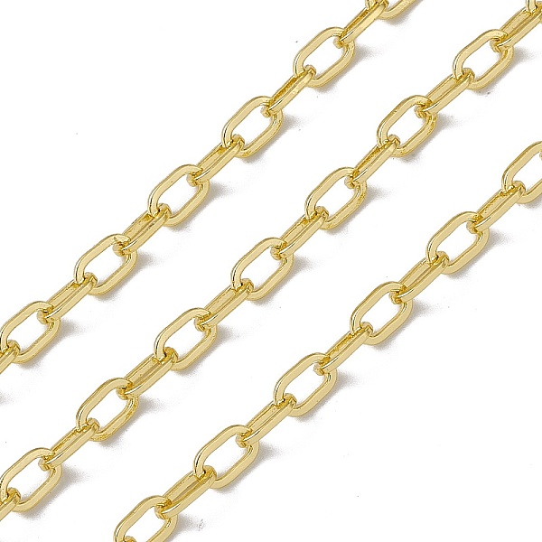 PandaHall Brass Paperclip Chains, with Spool, Soldered, Long-Lasting Plated, Cadmium Free & Nickel Free & Lead Free, Real 18K Gold Plated...
PandaHall Brass Paperclip Chains, with Spool, Soldered, Long-Lasting Plated, Cadmium Free & Nickel Free & Lead Free, Real 18K Gold Plated...