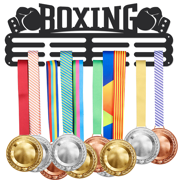 PandaHall SUPERDANT Boxing Medal Hanger Display Sports Race Medals Holder Rack Wall Mount Iron Ribbon Hook Hanger Decor Iron Sports Black
PandaHall SUPERDANT Boxing Medal Hanger Display Sports Race Medals Holder Rack Wall Mount Iron Ribbon Hook Hanger Decor Iron Sports Black