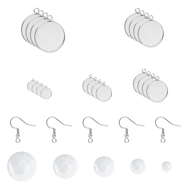 PandaHall Unicraftale DIY Dangle Earring Making, with 304 Stainless Steel Pendant Cabochon Settings, 316 Surgical Stainless Steel Earring...
PandaHall Unicraftale DIY Dangle Earring Making, with 304 Stainless Steel Pendant Cabochon Settings, 316 Surgical Stainless Steel Earring...