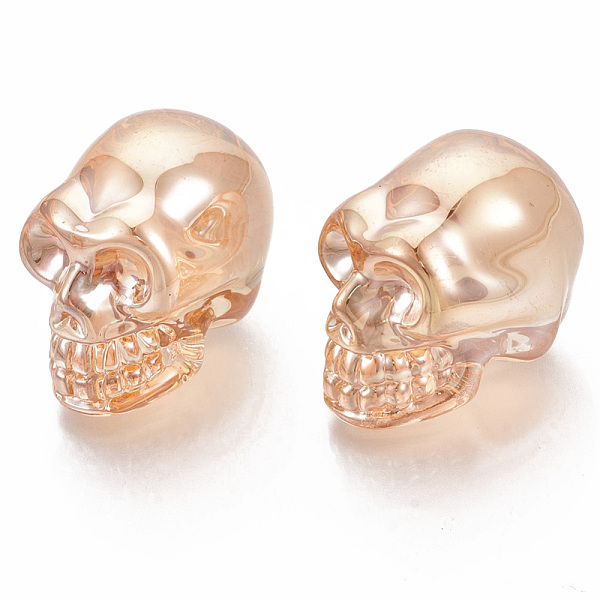 PandaHall Electroplate K9 Glass Display Decorations, Skull, for Halloween, PeachPuff, 21.5x18.5x27mm Glass Skull Brown
PandaHall Electroplate K9 Glass Display Decorations, Skull, for Halloween, PeachPuff, 21.5x18.5x27mm Glass Skull Brown