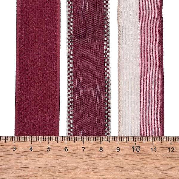 PandaHall 9 Yards 3 Styles Polyester Ribbon, for DIY Handmade Craft, Hair Bowknots and Gift Decoration, Dark Red Color Palette, Dark Red...
PandaHall 9 Yards 3 Styles Polyester Ribbon, for DIY Handmade Craft, Hair Bowknots and Gift Decoration, Dark Red Color Palette, Dark Red...