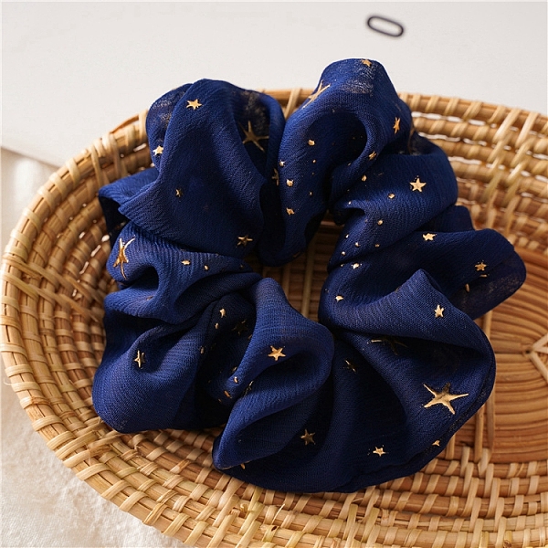 PandaHall Star Pattern Cloth Elastic Hair Accessories, for Girls or Women, Scrunchie/Scrunchy Hair Ties, Midnight Blue, 100mm Cloth
PandaHall Star Pattern Cloth Elastic Hair Accessories, for Girls or Women, Scrunchie/Scrunchy Hair Ties, Midnight Blue, 100mm Cloth