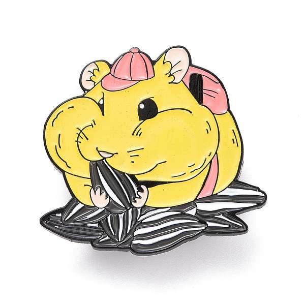 PandaHall Mouse with Seeds Enamel Pin, Animal Alloy Enamel Brooch for Backpack Clothes, Electrophoresis Black, Goldenrod, 33x35x11mm, Pin..., Gold
PandaHall Mouse with Seeds Enamel Pin, Animal Alloy Enamel Brooch for Backpack Clothes, Electrophoresis Black, Goldenrod, 33x35x11mm, Pin..., Gold