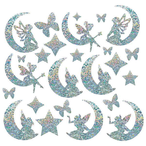 PandaHall GORGECRAFT 25pcs Fairy Window Clings Anti-Collision Butterfly Rainbow Window Glass Alert Stickers for Birds Strike Angel Decals...
PandaHall GORGECRAFT 25pcs Fairy Window Clings Anti-Collision Butterfly Rainbow Window Glass Alert Stickers for Birds Strike Angel Decals...