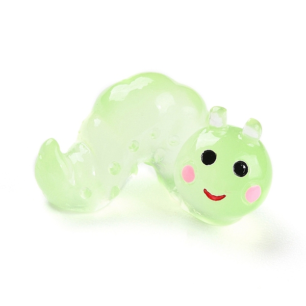 PandaHall Luminous Resin Worm Ornament, Glow in The Dark, Micro Landscape Garden Decoration, Pale Green, 13x25x20mm Resin Others
PandaHall Luminous Resin Worm Ornament, Glow in The Dark, Micro Landscape Garden Decoration, Pale Green, 13x25x20mm Resin Others