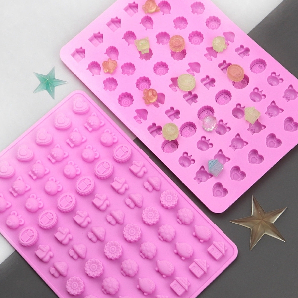PandaHall 60-Cavity Forest Them Silicone Animal Wax Melt Molds, For DIY Wax Seal Beads Craft Making, Rectangle, Pearl Pink, 213x140x10mm...
PandaHall 60-Cavity Forest Them Silicone Animal Wax Melt Molds, For DIY Wax Seal Beads Craft Making, Rectangle, Pearl Pink, 213x140x10mm...