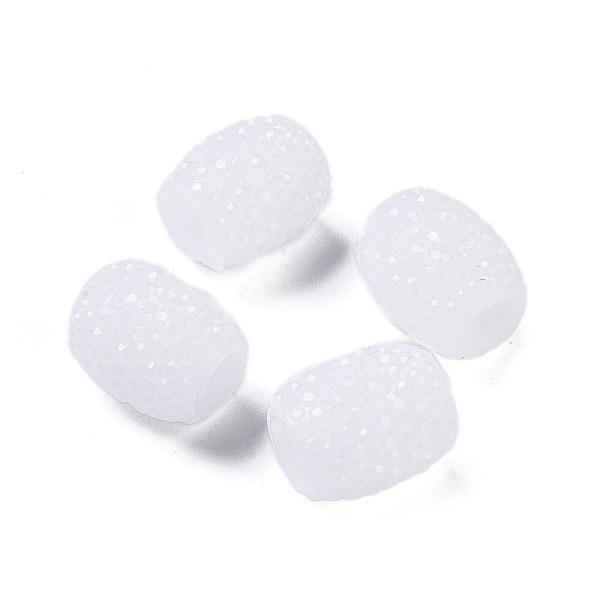 PandaHall Opaque Resin European Jelly Colored Beads, Large Hole Barrel Beads, Bucket Shaped, White, 15x12.5mm, Hole: 5mm Resin Barrel White
PandaHall Opaque Resin European Jelly Colored Beads, Large Hole Barrel Beads, Bucket Shaped, White, 15x12.5mm, Hole: 5mm Resin Barrel White