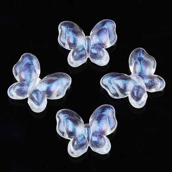 PandaHall Transparent Acrylic Beads, Glitter Powder, Butterfly, Clear, 18x21x6.5mm, Hole: 1.5mm Acrylic Butterfly Clear
PandaHall Transparent Acrylic Beads, Glitter Powder, Butterfly, Clear, 18x21x6.5mm, Hole: 1.5mm Acrylic Butterfly Clear