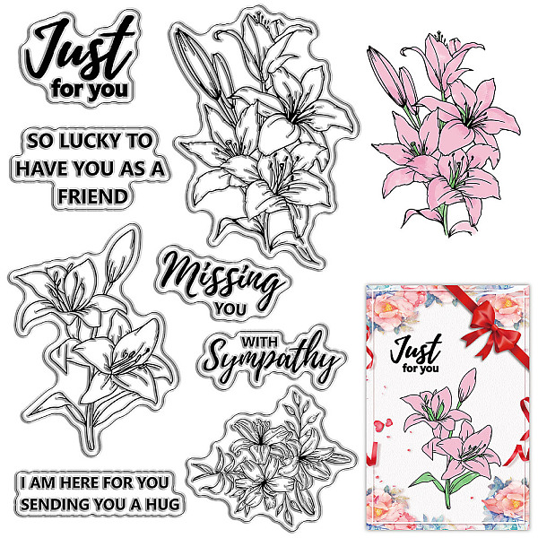 PandaHall Custom PVC Plastic Clear Stamps, for DIY Scrapbooking, Photo Album Decorative, Cards Making, Stamp Sheets, Film Frame, May Lily...
PandaHall Custom PVC Plastic Clear Stamps, for DIY Scrapbooking, Photo Album Decorative, Cards Making, Stamp Sheets, Film Frame, May Lily...