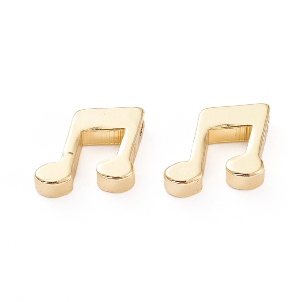 PandaHall Brass Beads, Top Drilled Beads, Long-Lasting Plated, Musical Note, Real 18K Gold Plated, 8x9x2.5mm, Hole: 1.4mm Brass Musical Note
PandaHall Brass Beads, Top Drilled Beads, Long-Lasting Plated, Musical Note, Real 18K Gold Plated, 8x9x2.5mm, Hole: 1.4mm Brass Musical Note