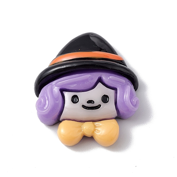 PandaHall Halloween Theme Opaque Resin Cabochons, Lilac, Witch Pattern, 24.5x21x8mm Resin Witch Purple
PandaHall Halloween Theme Opaque Resin Cabochons, Lilac, Witch Pattern, 24.5x21x8mm Resin Witch Purple