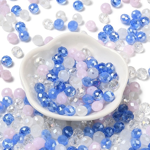PandaHall Glass Beads, Faceted, Rondelle, Royal Blue, 8x6mm, Hole: 1mm, about 145pcs/60g Glass Rondelle
PandaHall Glass Beads, Faceted, Rondelle, Royal Blue, 8x6mm, Hole: 1mm, about 145pcs/60g Glass Rondelle
