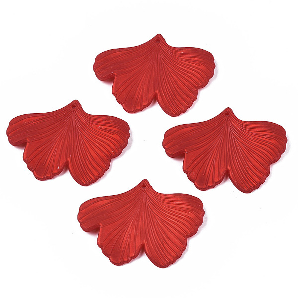 PandaHall Rubberized Style Opaque Acrylic Pendants, Ginkgo Leaf, Dark Red, 33.3x44.9x4mm, Hole: 1.5mm Acrylic Leaf
PandaHall Rubberized Style Opaque Acrylic Pendants, Ginkgo Leaf, Dark Red, 33.3x44.9x4mm, Hole: 1.5mm Acrylic Leaf