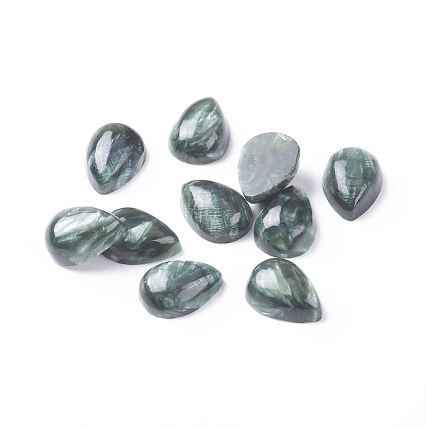 PandaHall Natural Seraphinite Cabochons, Teardrop, 14~15x10x5~5.5mm Seraphinite Teardrop
PandaHall Natural Seraphinite Cabochons, Teardrop, 14~15x10x5~5.5mm Seraphinite Teardrop