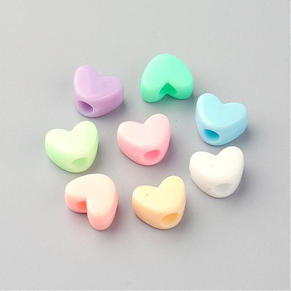 PandaHall Opaque Acrylic European Beads, Large Hole Beads, Heart, Mixed Color, 9x12x7mm, Hole: 4mm, about 1055pcs/500g Acrylic Heart..., Multicolor
PandaHall Opaque Acrylic European Beads, Large Hole Beads, Heart, Mixed Color, 9x12x7mm, Hole: 4mm, about 1055pcs/500g Acrylic Heart..., Multicolor