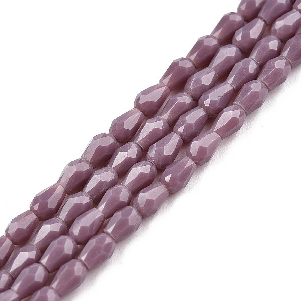 PandaHall Opaque Solid Color Glass Beads Strands, Faceted Teardrop, Rosy Brown, 4x3mm, Hole: 0.8mm, about 98~100pcs/strand, 15.94 inch~16.73...
PandaHall Opaque Solid Color Glass Beads Strands, Faceted Teardrop, Rosy Brown, 4x3mm, Hole: 0.8mm, about 98~100pcs/strand, 15.94 inch~16.73...
