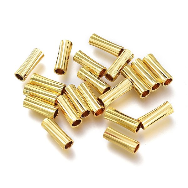 PandaHall Brass Beads, Long-Lasting Plated, Textured, Tube, Golden, 11x4mm, Hole: 3mm Brass Tube
PandaHall Brass Beads, Long-Lasting Plated, Textured, Tube, Golden, 11x4mm, Hole: 3mm Brass Tube