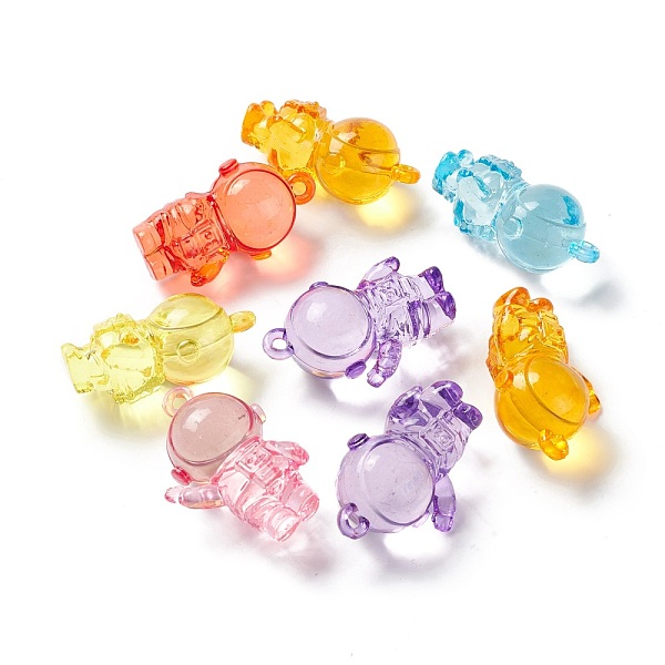 PandaHall Transparent Acrylic Pendants, Spaceman, Mixed Color, 43.5x30x20mm, Hole: 3mm Acrylic Human Multicolor
PandaHall Transparent Acrylic Pendants, Spaceman, Mixed Color, 43.5x30x20mm, Hole: 3mm Acrylic Human Multicolor