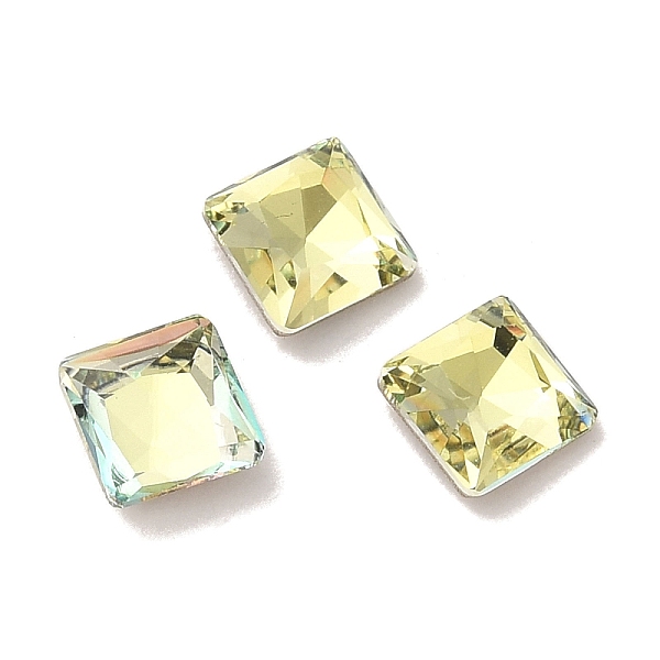 PandaHall Glass Rhinestone Cabochons, Point Back & Back Plated, Faceted, Square, Jonquil, 5x5x2mm Glass Rhinestone Square Yellow
PandaHall Glass Rhinestone Cabochons, Point Back & Back Plated, Faceted, Square, Jonquil, 5x5x2mm Glass Rhinestone Square Yellow