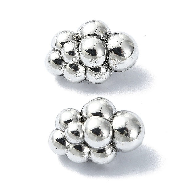 PandaHall Tibetan Style Alloy Beads, Grape, Antique Silver, 11x16x9mm, Hole: 1.6mm, about 131pcs/500g Alloy Fruit
PandaHall Tibetan Style Alloy Beads, Grape, Antique Silver, 11x16x9mm, Hole: 1.6mm, about 131pcs/500g Alloy Fruit