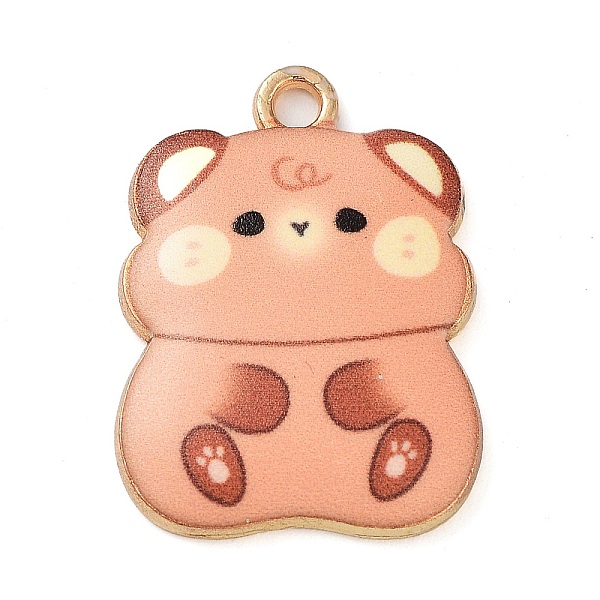 PandaHall Rack Plating Alloy Enamel Pendants, Golden, Hamster Charm, Light Salmon, 23x17x3mm, Hole: 2mm Alloy+Enamel Hamster
PandaHall Rack Plating Alloy Enamel Pendants, Golden, Hamster Charm, Light Salmon, 23x17x3mm, Hole: 2mm Alloy+Enamel Hamster