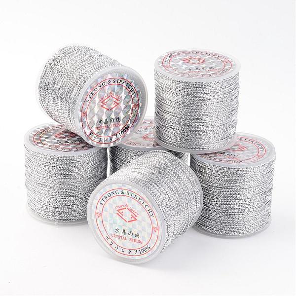 PandaHall Metallic Thread, Embroidery Thread, In Silver Color, 0.8mm wide, about 109.36 yards(100m)/roll Fibre Silver
PandaHall Metallic Thread, Embroidery Thread, In Silver Color, 0.8mm wide, about 109.36 yards(100m)/roll Fibre Silver