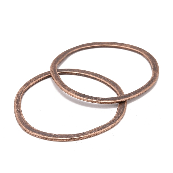 PandaHall Tibetan Style Alloy Linking Rings, Lead Free & Cadmium Free, Red Copper, 51x49x1.5mm Alloy Triangle
PandaHall Tibetan Style Alloy Linking Rings, Lead Free & Cadmium Free, Red Copper, 51x49x1.5mm Alloy Triangle
