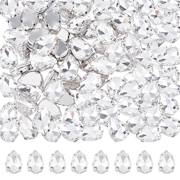 PandaHall DICOSMETIC 60Pcs Teardrop Sew on Rhinestone, Multi-strand Links, Glass Rhinestone, with 201 Stainless Steel Prong Settings..., Clear
PandaHall DICOSMETIC 60Pcs Teardrop Sew on Rhinestone, Multi-strand Links, Glass Rhinestone, with 201 Stainless Steel Prong Settings..., Clear