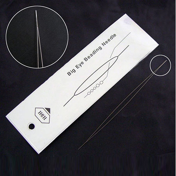 PandaHall Stainless Steel Collapsible Big Eye Beading Needles, Seed Bead Needle, Beading Embroidery Needles for Jewelry Making, Stainless...
PandaHall Stainless Steel Collapsible Big Eye Beading Needles, Seed Bead Needle, Beading Embroidery Needles for Jewelry Making, Stainless...