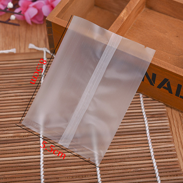 PandaHall Rectangle Frosted Plastic Cellophane Bags, for Bake Packaging, White, 8.5x5.5cm, Unilateral Thickness: 0.045mm, about...
PandaHall Rectangle Frosted Plastic Cellophane Bags, for Bake Packaging, White, 8.5x5.5cm, Unilateral Thickness: 0.045mm, about...