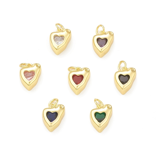 PandaHall Rack Plating Brass Micro Pave Clear Cubic Zirconia Charms, with Jump Rings, Cadmium Free & Lead Free, Long-Lasting Plated..., Multicolor
PandaHall Rack Plating Brass Micro Pave Clear Cubic Zirconia Charms, with Jump Rings, Cadmium Free & Lead Free, Long-Lasting Plated..., Multicolor