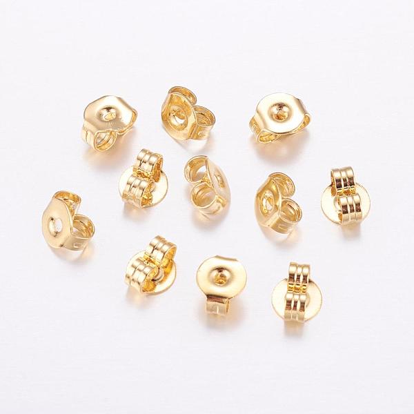 PandaHall Brass Ear Nuts, Friction Earring Backs for Stud Earrings, Long-Lasting Plated, Cadmium Free & Nickel Free & Lead Free, Real 18K...
PandaHall Brass Ear Nuts, Friction Earring Backs for Stud Earrings, Long-Lasting Plated, Cadmium Free & Nickel Free & Lead Free, Real 18K...