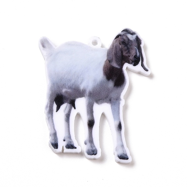 PandaHall Printed Opaque Acrylic Pendants, Animal Theme Charms, Sheep Pattern, 39x32.5x2mm, Hole: 1.6mm Acrylic Sheep White
PandaHall Printed Opaque Acrylic Pendants, Animal Theme Charms, Sheep Pattern, 39x32.5x2mm, Hole: 1.6mm Acrylic Sheep White