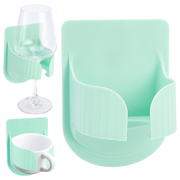 PandaHall Gorgecraft Plastic Red Wine Glass Holder Portable Wall-mounted, Aquamarine, 104x85x165mm, Hole: 54mm, Inner Diameter: 80x70mm..., Green
PandaHall Gorgecraft Plastic Red Wine Glass Holder Portable Wall-mounted, Aquamarine, 104x85x165mm, Hole: 54mm, Inner Diameter: 80x70mm..., Green