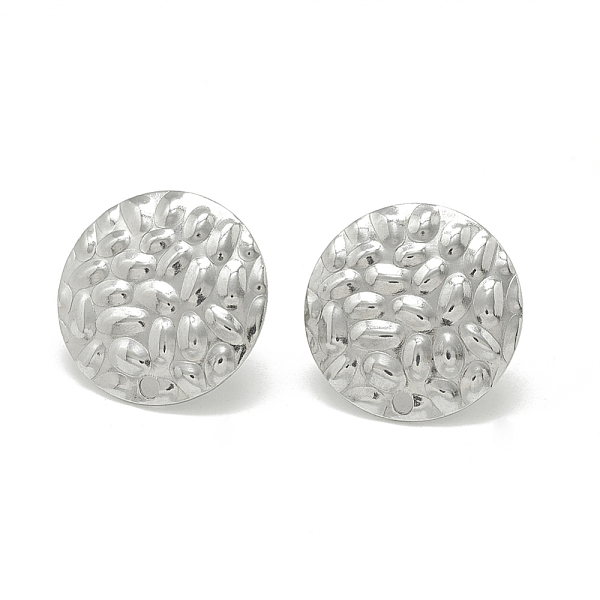PandaHall 304 Stainless Steel Stud Earring Findings, with Loop, Flat Round, Stainless Steel Color, 16mm, Hole: 1.4mm, Pin: 0.8mm 304...
PandaHall 304 Stainless Steel Stud Earring Findings, with Loop, Flat Round, Stainless Steel Color, 16mm, Hole: 1.4mm, Pin: 0.8mm 304...