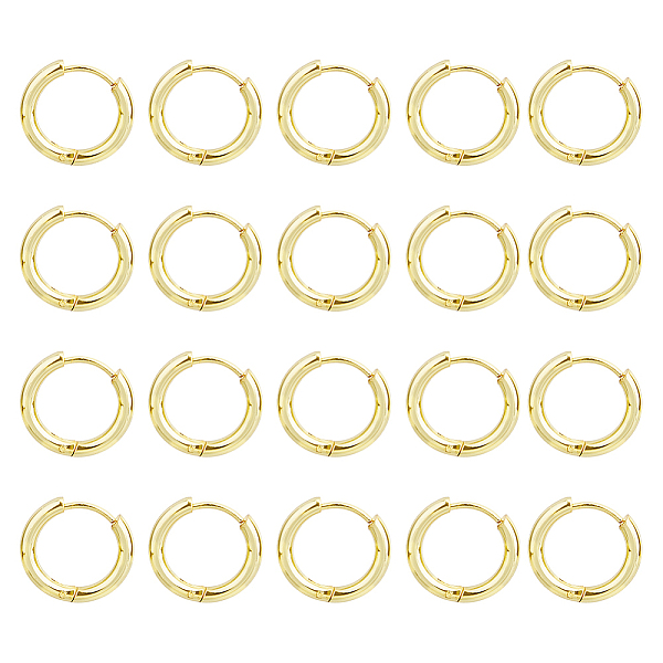 PandaHall DICOSMETIC 20Pcs Titanium Steel Huggie Hoop Earrings, Golden, 17x2.5mm Titanium Steel Ring
PandaHall DICOSMETIC 20Pcs Titanium Steel Huggie Hoop Earrings, Golden, 17x2.5mm Titanium Steel Ring