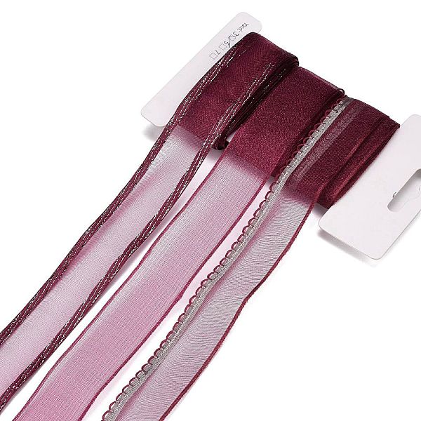 PandaHall 9 Yards 3 Styles Polyester Ribbon, for DIY Handmade Craft, Hair Bowknots and Gift Decoration, Dark Red Color Palette, Dark Red...
PandaHall 9 Yards 3 Styles Polyester Ribbon, for DIY Handmade Craft, Hair Bowknots and Gift Decoration, Dark Red Color Palette, Dark Red...