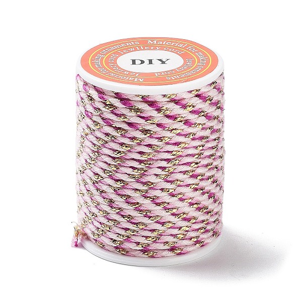 PandaHall 4-Ply Polycotton Cord Metallic Cord, Handmade Macrame Cotton Rope, for String Wall Hangings Plant Hanger, DIY Craft String...
PandaHall 4-Ply Polycotton Cord Metallic Cord, Handmade Macrame Cotton Rope, for String Wall Hangings Plant Hanger, DIY Craft String...