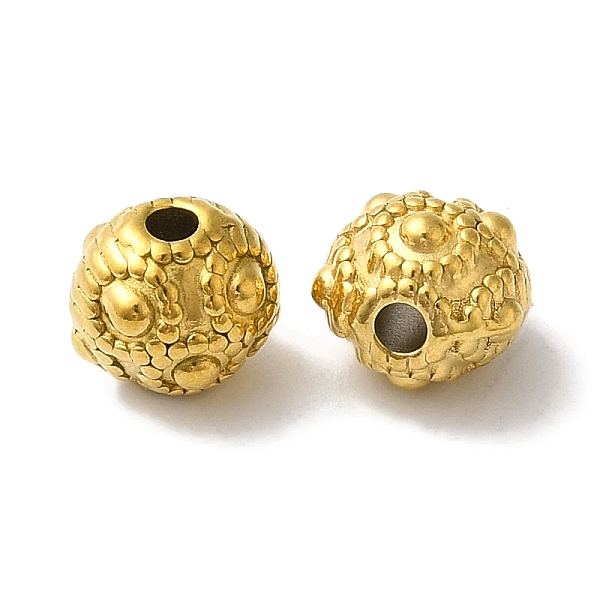 PandaHall 304 Stainless Steel Beads, Round, Golden, 7x6mm, Hole: 1.6mm 304 Stainless Steel Round
PandaHall 304 Stainless Steel Beads, Round, Golden, 7x6mm, Hole: 1.6mm 304 Stainless Steel Round