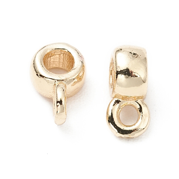PandaHall Brass Tube Bails, Loop Bails, Cadmium Free & Lead Free, Barrel, Golden, 6x3.8x3mm, Hole: 1.2mm Brass Barrel
PandaHall Brass Tube Bails, Loop Bails, Cadmium Free & Lead Free, Barrel, Golden, 6x3.8x3mm, Hole: 1.2mm Brass Barrel