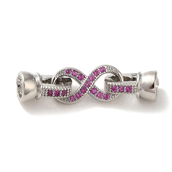 PandaHall Rack Plating Brass Pave Clear Cubic Zirconia Fold Over Clasps, Long-Lasting Plated, Cadmium Free & Lead Free, Infinity, Platinum...
PandaHall Rack Plating Brass Pave Clear Cubic Zirconia Fold Over Clasps, Long-Lasting Plated, Cadmium Free & Lead Free, Infinity, Platinum...