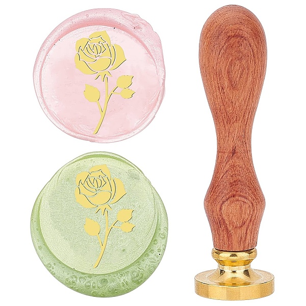 PandaHall CRASPIRE Elegant Rose Wax Seal Stamps Flower Floral Plants Vintage Removable Brass Sealing Stamp Heads 25mm with Wooden Handle for...
PandaHall CRASPIRE Elegant Rose Wax Seal Stamps Flower Floral Plants Vintage Removable Brass Sealing Stamp Heads 25mm with Wooden Handle for...