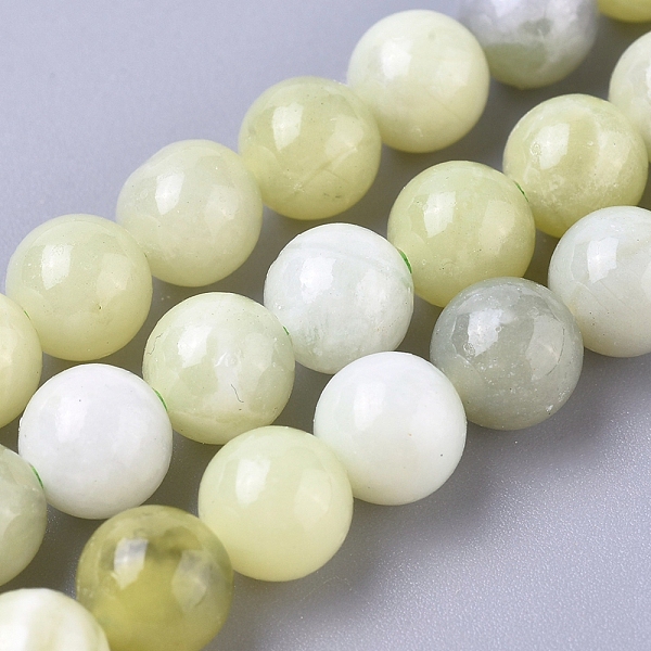 PandaHall Natural Sinkiang Jade Beads Strands, Round, 6mm, Hole: 1mm, about 60pcs/strand, 14.96 inch(38cm) Sinkiang Jade Round
PandaHall Natural Sinkiang Jade Beads Strands, Round, 6mm, Hole: 1mm, about 60pcs/strand, 14.96 inch(38cm) Sinkiang Jade Round