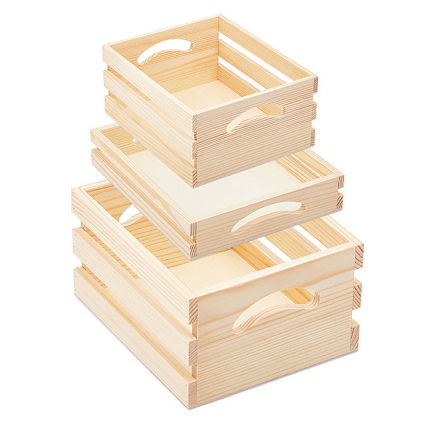 PandaHall CHGCRAFT 3Sizes Wooden Pallet Crates Nesting Unfinished Wood Trays for Storage Display Decor for DIY Crafts Wood Rectangle Orange
PandaHall CHGCRAFT 3Sizes Wooden Pallet Crates Nesting Unfinished Wood Trays for Storage Display Decor for DIY Crafts Wood Rectangle Orange