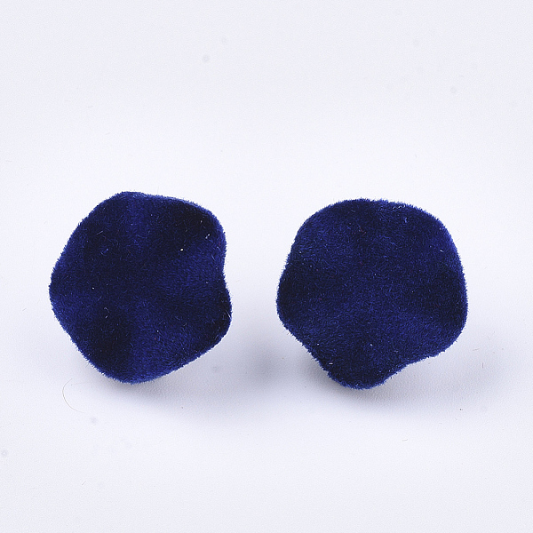 PandaHall Flocky Iron Stud Earring Findings, with Steel Pins and Loop, Blue, 16x16mm, Hole: 3mm, Pin: 0.8mm Iron Others Blue
PandaHall Flocky Iron Stud Earring Findings, with Steel Pins and Loop, Blue, 16x16mm, Hole: 3mm, Pin: 0.8mm Iron Others Blue