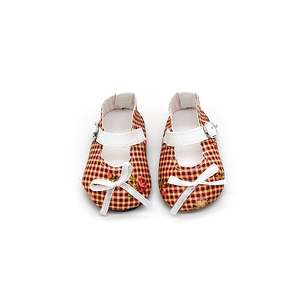 PandaHall Tartan Pattern Cloth Doll Bowknot Shoes, for American 18 Inch Girl Doll Accessories, Sienna, 70x35mm Cloth Shoes Brown
PandaHall Tartan Pattern Cloth Doll Bowknot Shoes, for American 18 Inch Girl Doll Accessories, Sienna, 70x35mm Cloth Shoes Brown