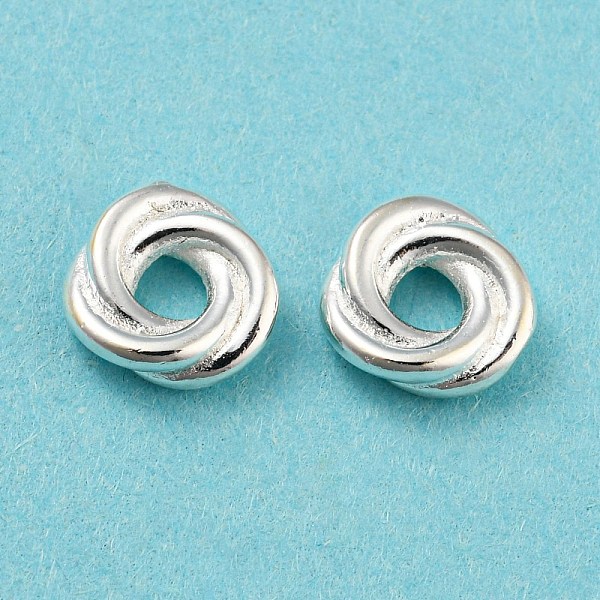 PandaHall Eco-friendly Brass Beads, Cadmium Free & Lead Free, Knot, 925 Sterling Silver Plated, 8x2.5mm, Hole: 2.5mm Brass Others
PandaHall Eco-friendly Brass Beads, Cadmium Free & Lead Free, Knot, 925 Sterling Silver Plated, 8x2.5mm, Hole: 2.5mm Brass Others