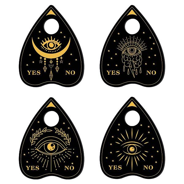 PandaHall Mini Wood Crystal Ball Display Bases, Crystal Sphere Display Stand, Tarot Theme, Eye, 80x63x4.5mm, Hole: 15.5mm, 4pcs/set Wood Eye..., Black
PandaHall Mini Wood Crystal Ball Display Bases, Crystal Sphere Display Stand, Tarot Theme, Eye, 80x63x4.5mm, Hole: 15.5mm, 4pcs/set Wood Eye..., Black